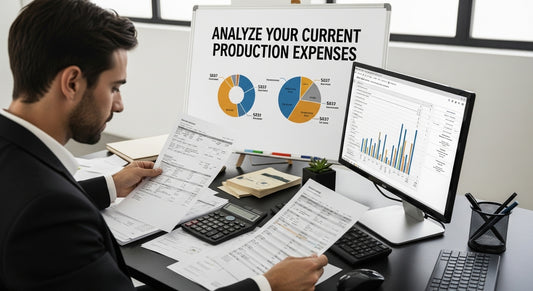 analyze production expenses costs