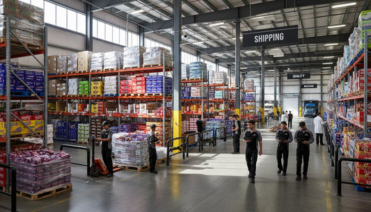 candy distribution warehouse