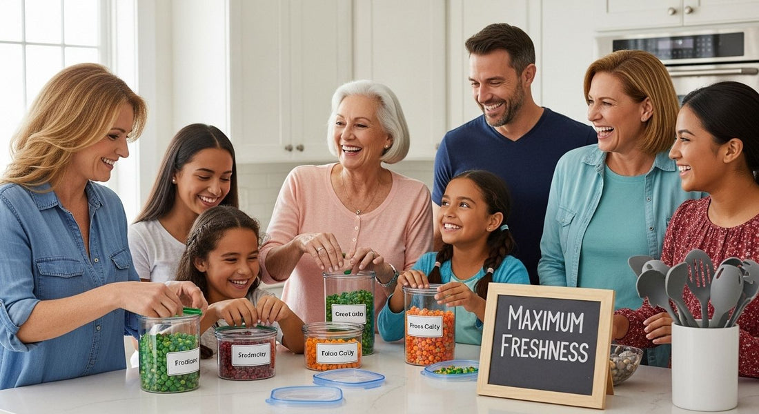 storage freeze dried candy