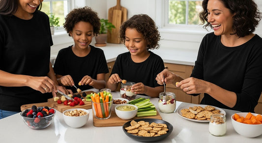 healthy snacks kitchen people