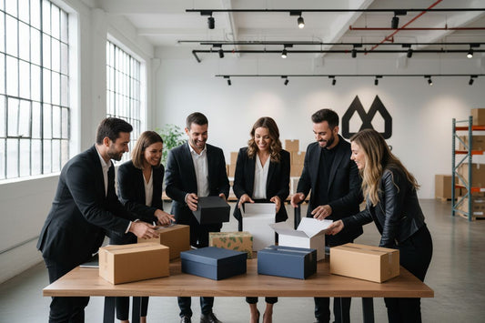 packaging boxes business warehouse