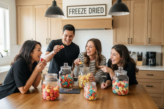 freeze dried sweets tasting