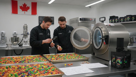 freeze dried Skittles