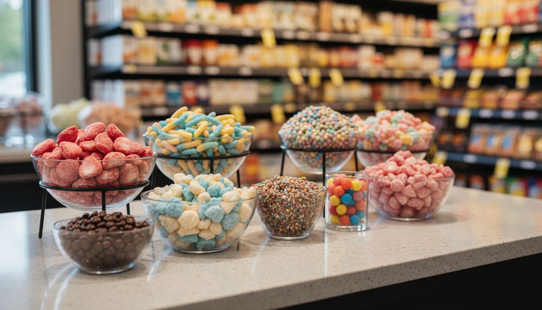 freeze dried candy for grocery stores hero header image