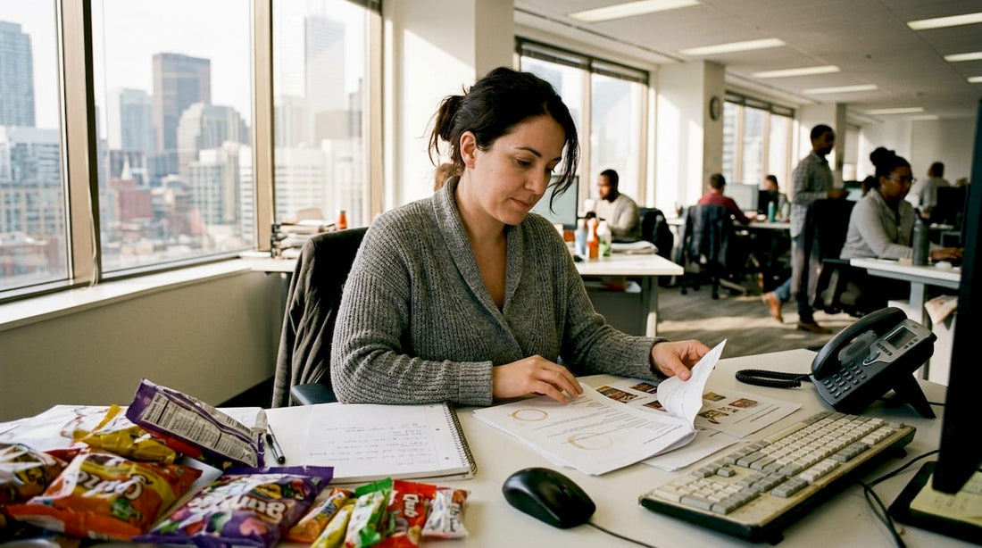 Logistics coordinator managing candy distribution
