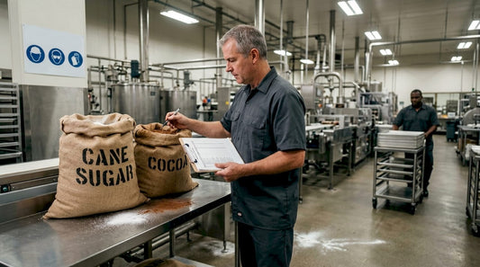 Canadian candy factory manager sourcing ingredients
