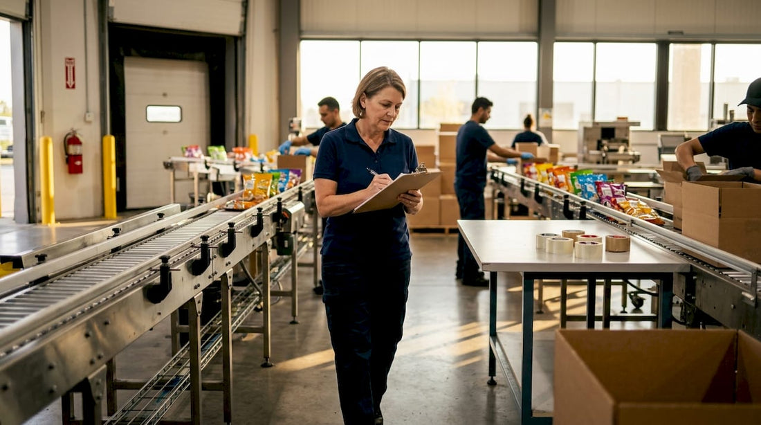 Production manager at Canadian food co-packing facility