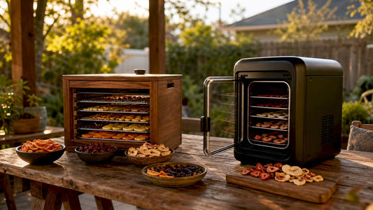 Two food preservation devices side by side