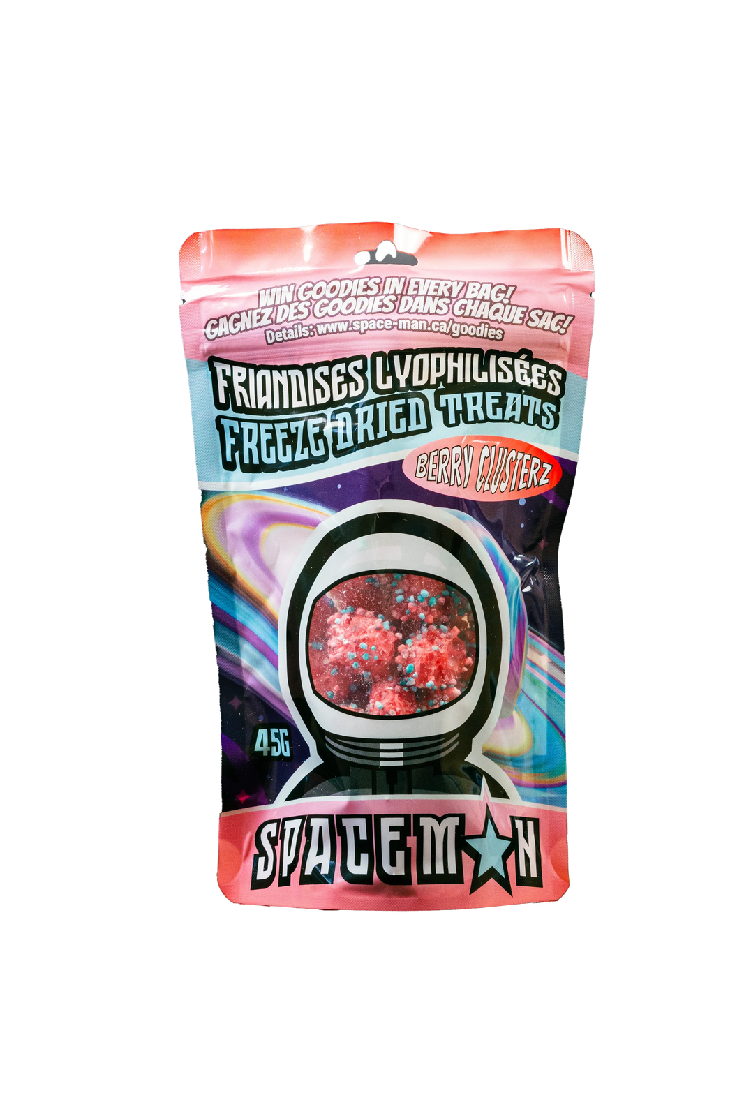 Spaceman: Freeze Dried Candy & Treats. Win Goodies In Every Bag!