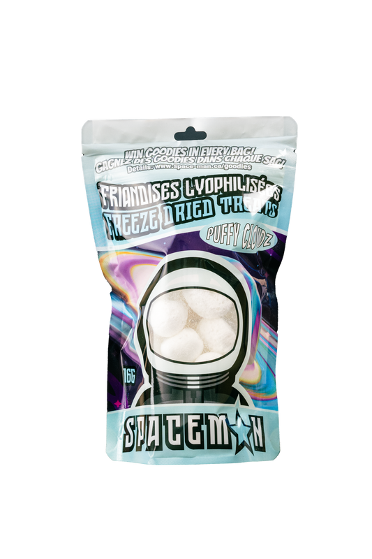 Spaceman: Freeze Dried Candy & Treats. Win Goodies In Every Bag!