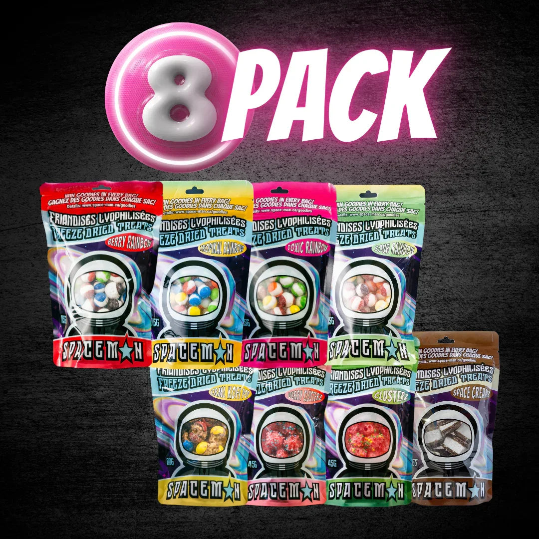 8-PACK BUNDLE FREEZE DRIED CANDY – Spaceman