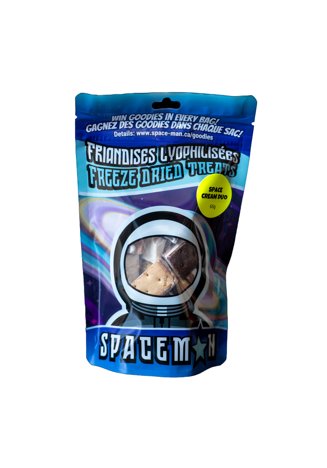 Spaceman: Freeze Dried Candy & Treats. Win Goodies In Every Bag!