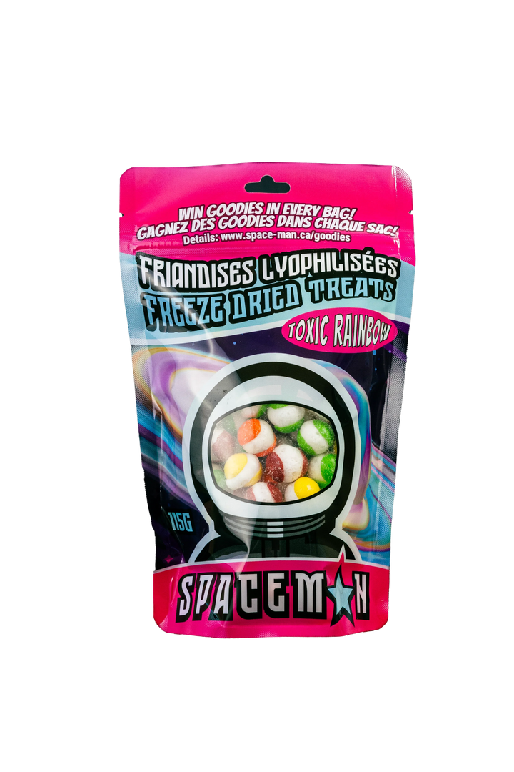 Spaceman: Freeze Dried Candy & Treats. Win Goodies In Every Bag!