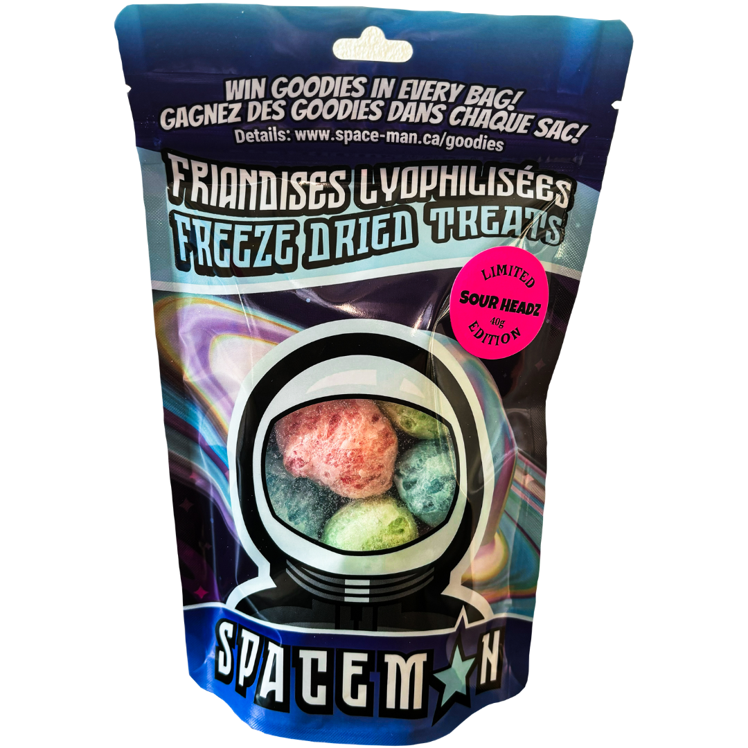 Spaceman: Freeze Dried Candy & Treats. Win Goodies In Every Bag!